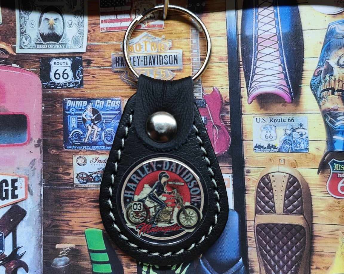Porte clés Harley Davidson Vintage