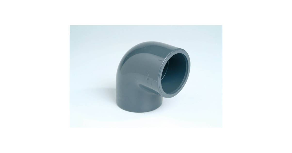 Coude à 90° à compression PN16 pour tuyau PE D63