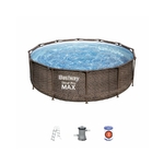piscine-hors-sol-steel-pro-max-ronde-effet-rotin-366-x-100-cm-avec-echelle-pompe-et-cartouche-de-filtration