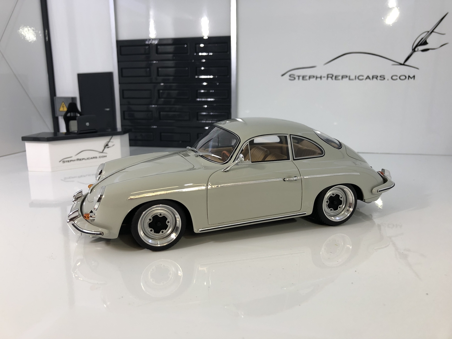 Porsche 356 Outlaw Monoplace échelle 1/32 - Kit Résine Monté Sur Slot - Modèle Artisanal