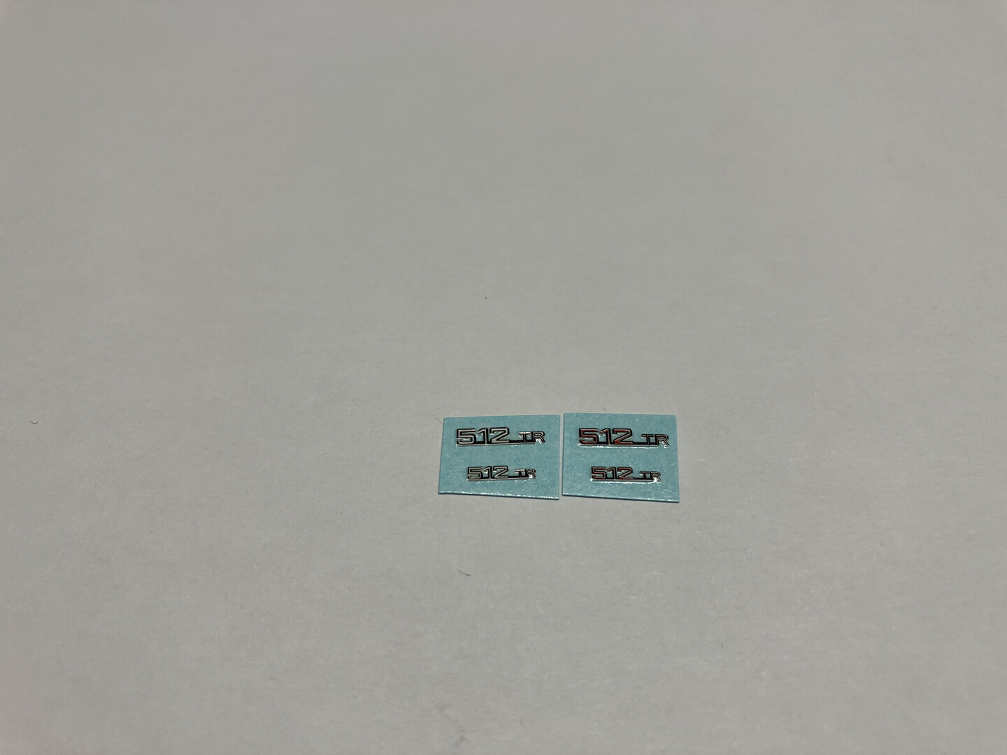 1/18 Decal Ferrari 512 TR - Pièces détachées/Decals - steph-replicars-fr