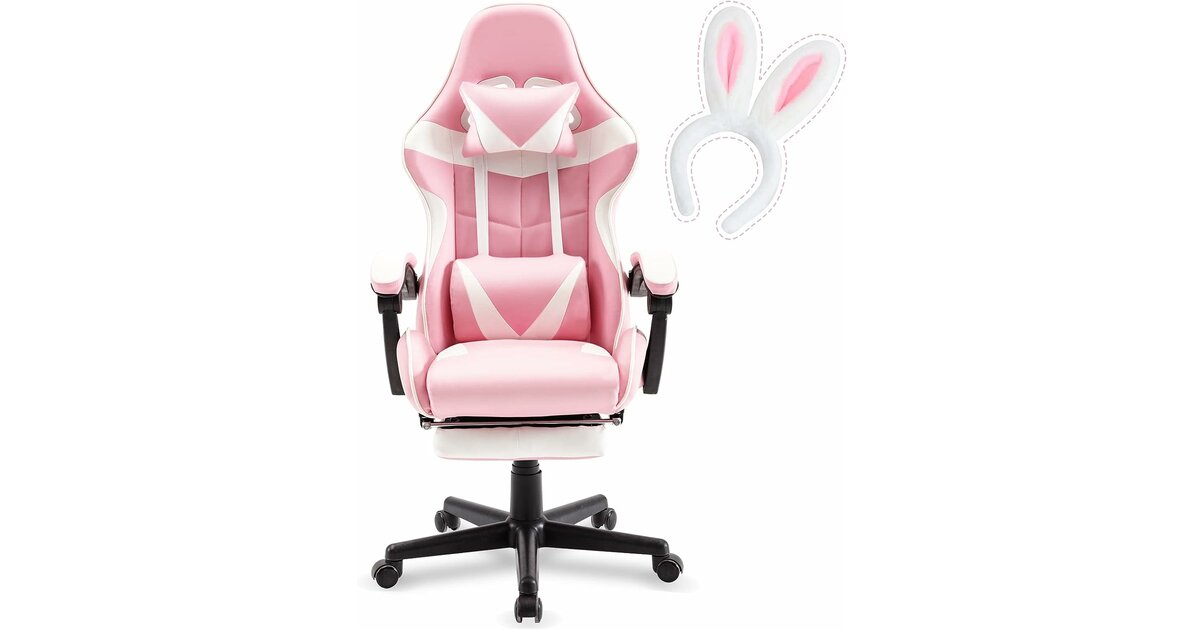 Chaise Gaming Ergonomique Soontrans Avec Massage Lombaire, Repose-Pieds Télescopique, Inclinable 160° – Simili Cuir Noir & Vert (136 Kg)