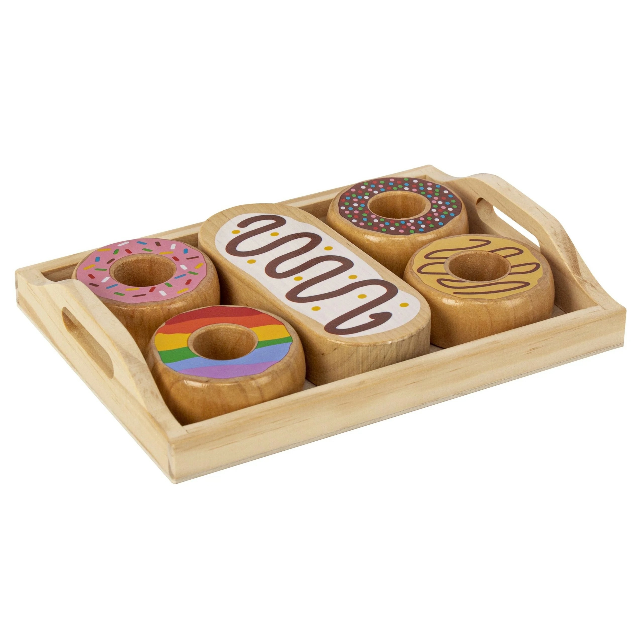 12008-Donuts-en-bois-avec-plateau-6-pces-Jouets-par-Magni-scaled