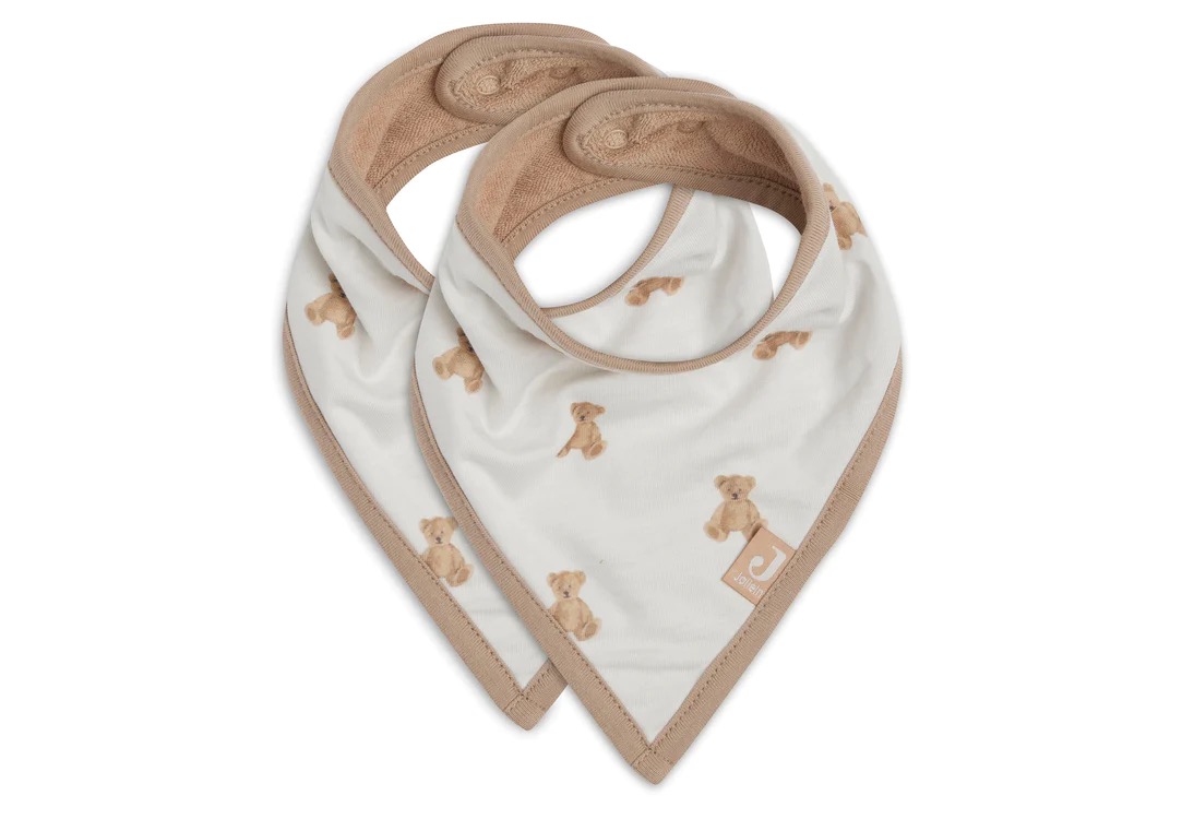 Bavoir bandana | Teddy Bear x2