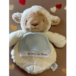 bonnet-naissance-je-veux-des-bisous.beige