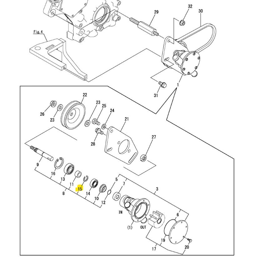 Circlip - YANMAR MARINE