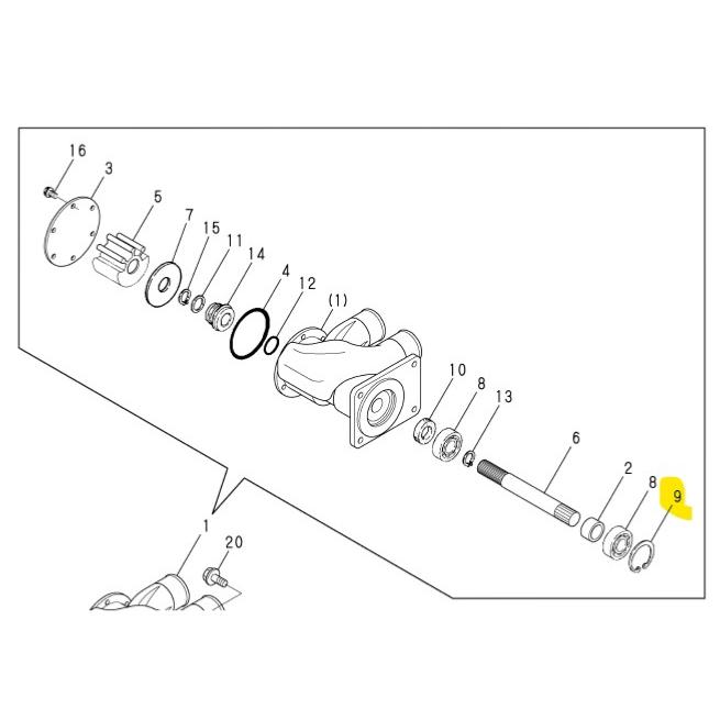 Circlip - YANMAR MARINE