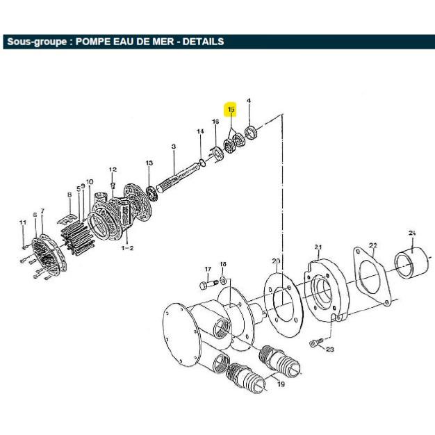 Roulement - NANNI DIESEL