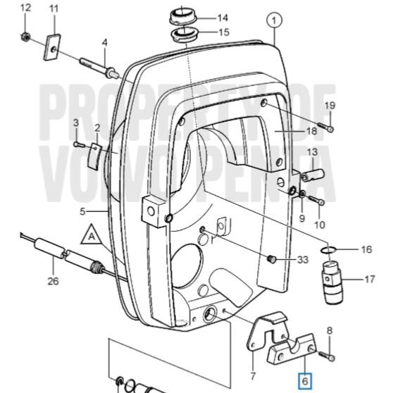 Anode zinc - VOLVO PENTA