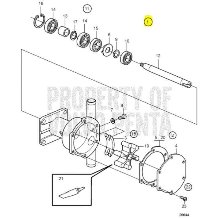 Wear Kit - VOLVO PENTA