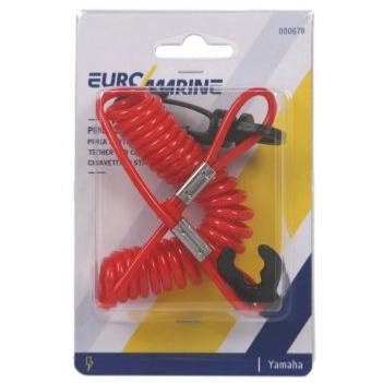 Cordon coupe circuit pince pour YAMAHA - EUROMARINE