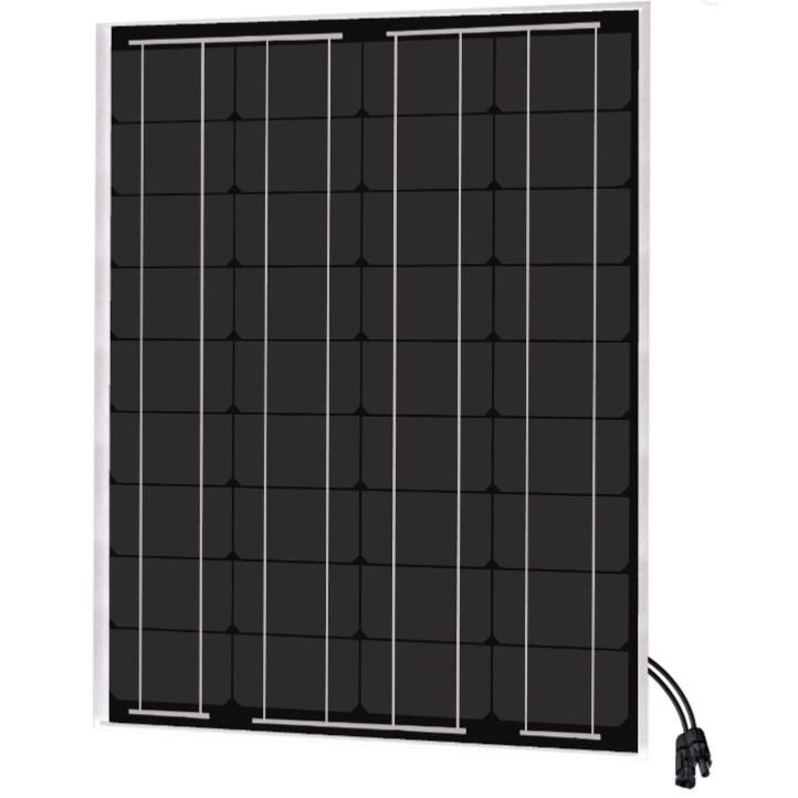 Panneau solaire monocristallin 50W -12V - UNISUN 50.12M - UNITECK