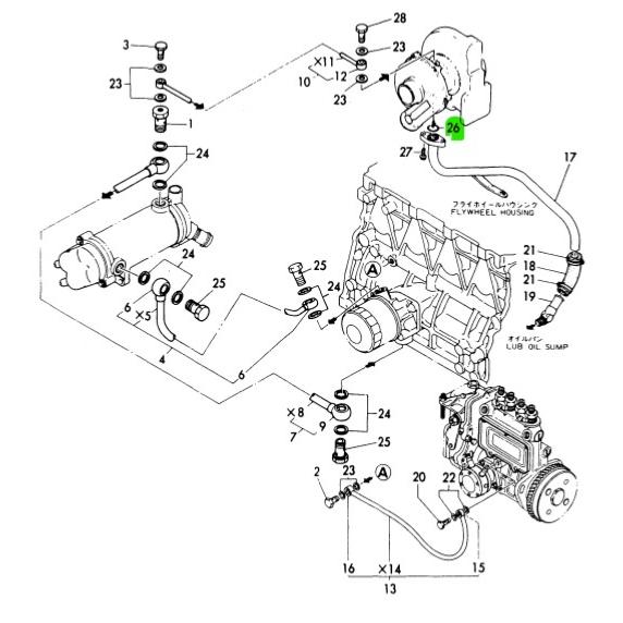Joint torique - YANMAR MARINE