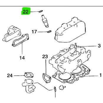 Joint injecteur - VETUS