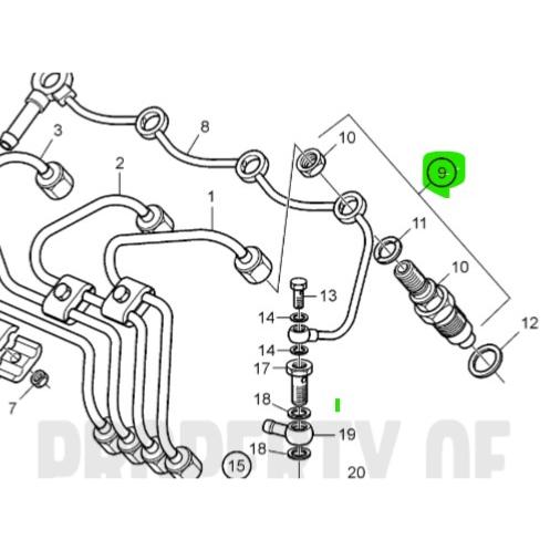 Injecteur - VOLVO PENTA