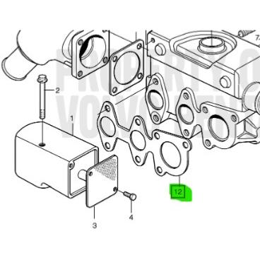 Joint échangeur - VOLVO PENTA