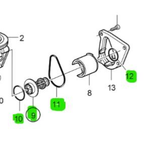 Kit thermostat - VOLVO PENTA