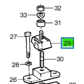 Silent bloc - VOLVO PENTA