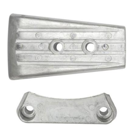 Kit anodes adaptable pour embase VOLVO PENTA DPH, DPR