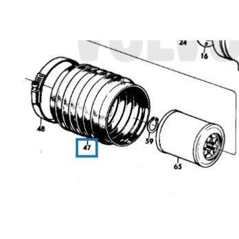 Soufflet de cardan - VOLVO PENTA