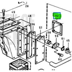 Joint d\'échangeur - VOLVO PENTA