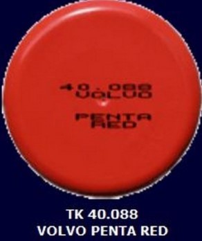 Aérosol peinture VOLVO - Rouge - SILPAR TK