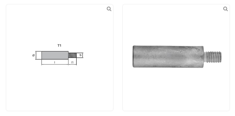 Anode Echangeur adaptable pour CATERPILLAR