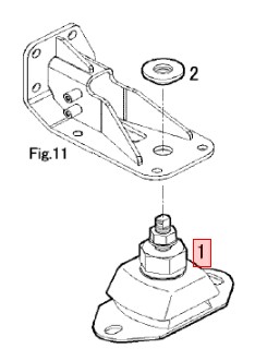 Silent Bloc - YANMAR MARINE