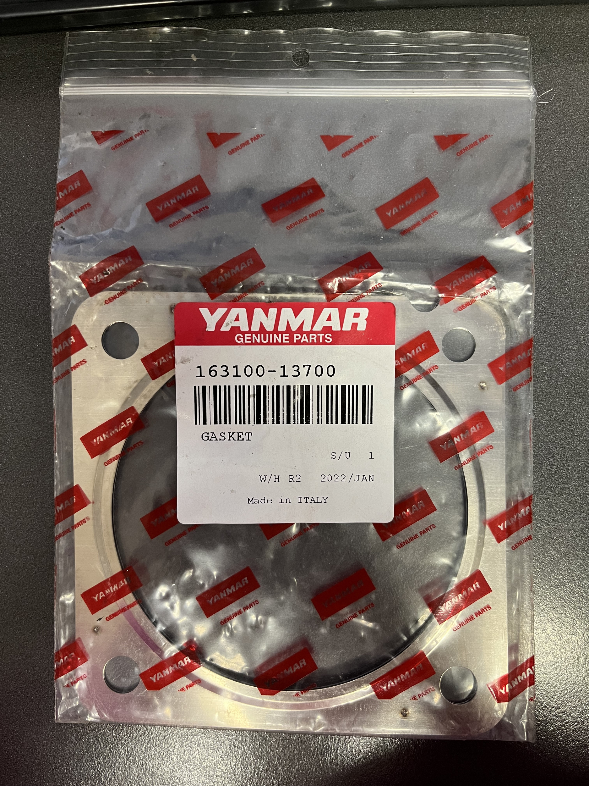 Joint coude d\'échappement - YANMAR MARINE