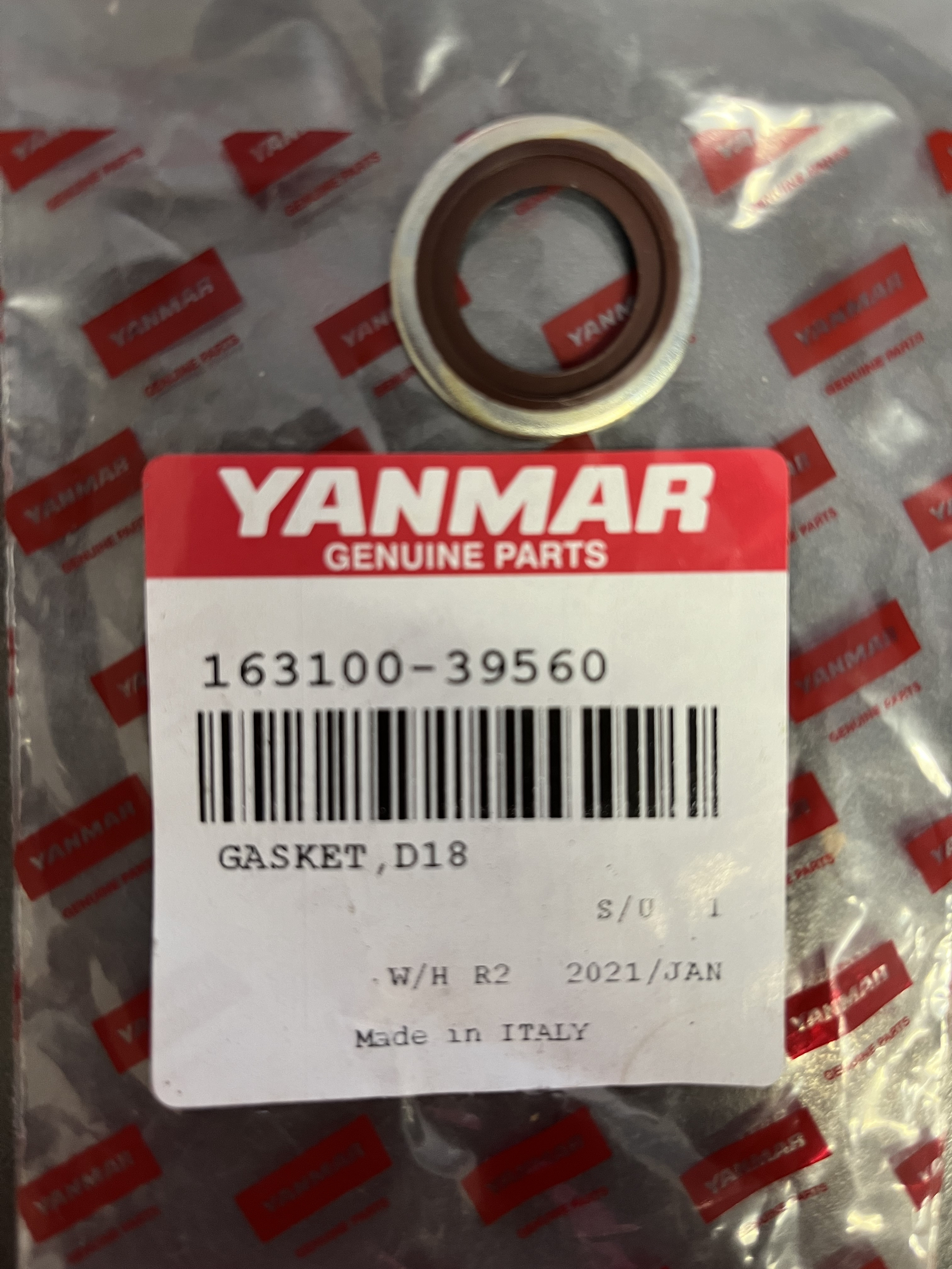 Joint d\'anode - YANMAR MARINE