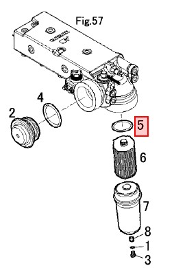 Joint torique - YANMAR MARINE