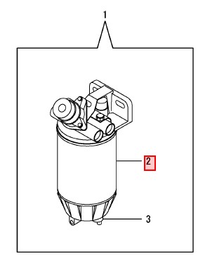 Préfiltre - YANMAR MARINE