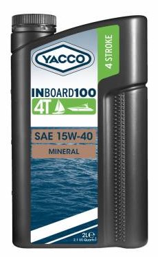 Huile Inboard - 4T - Minérale - 15W40 - 2L