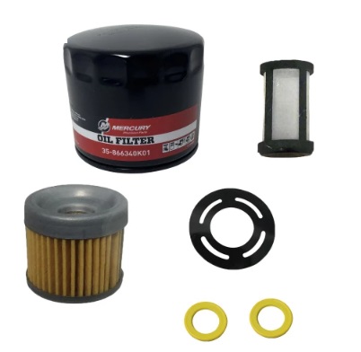 Kit entretien - 100h - 2.5 et 3.0L Carburateur - MERCRUISER