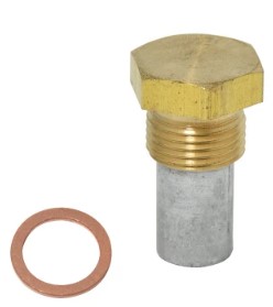 Anode échangeur - 2.0L/CMD 2.0L - 4.2L - MERCRUISER