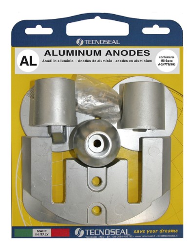 Kit anode alu pour embase BRAVO III - 2004 et après