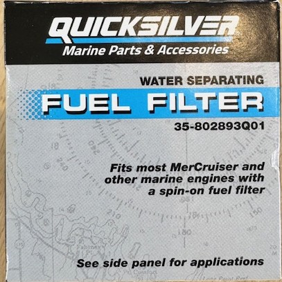 Filtre à carburant - QUICKSILVER