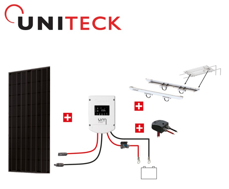 Kit Solaire - Portique - 300W - 12V - Monocristallin - UNITECK