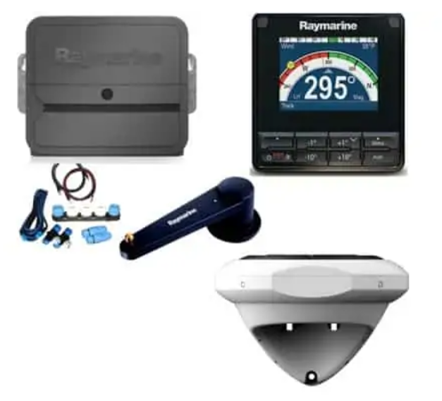Pilote automatique Evolution P70S + EV1 + ACU-400 + Câblage SeaTalk NG - EV-400 Sail - RAYMARINE