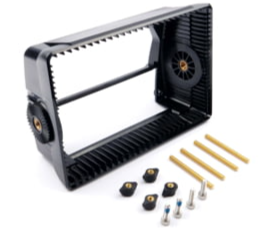 AXIOM 7 - Protection pour montage sur étrier ou par l\'arrière - RAYMARINE