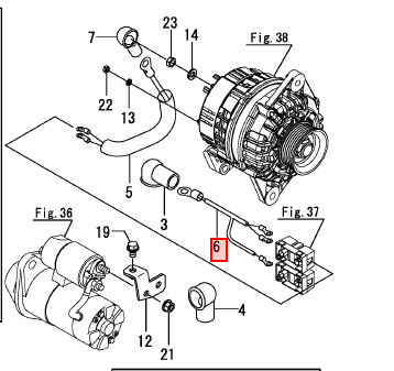 Harness, Wire B - YANMAR MARINE