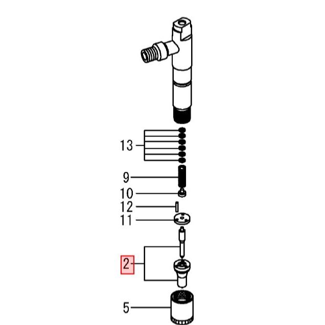 Nez injecteur - YANMAR MARINE