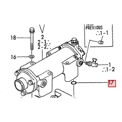 Joint torique - YANMAR MARINE