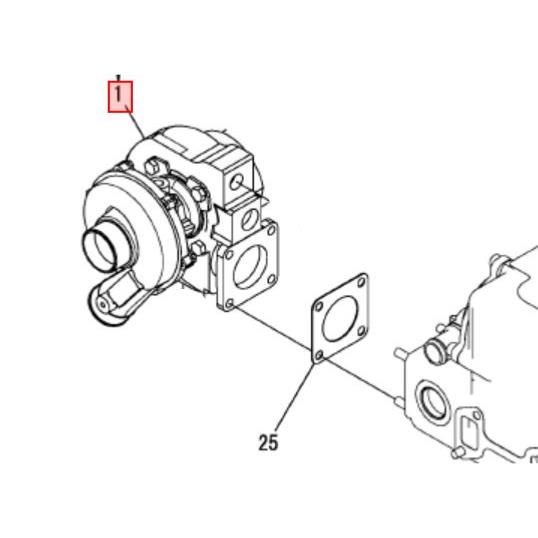 Turbo, B52W-TE - YANMAR MARINE