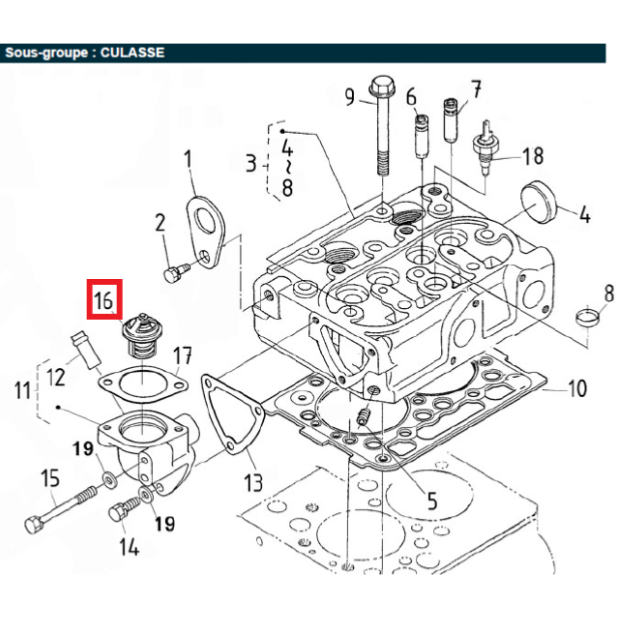 Thermostat - NANNI DIESEL