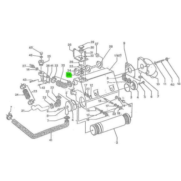 Joint de thermostat - NANNI DIESEL