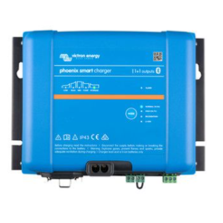 Phoenix Smart IP43 Charger 24V/25A 1+1 sorties 120/240V - VICTRON