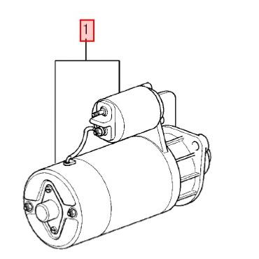 Démarreur - YANMAR MARINE