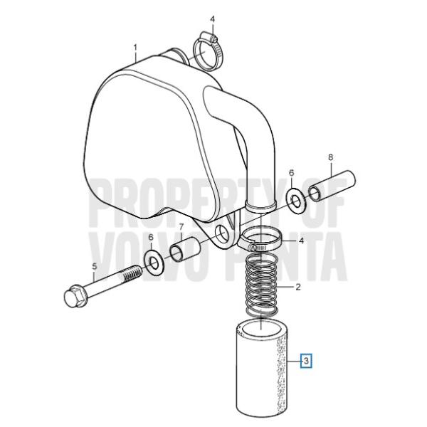 Filtre à air - VOLVO PENTA