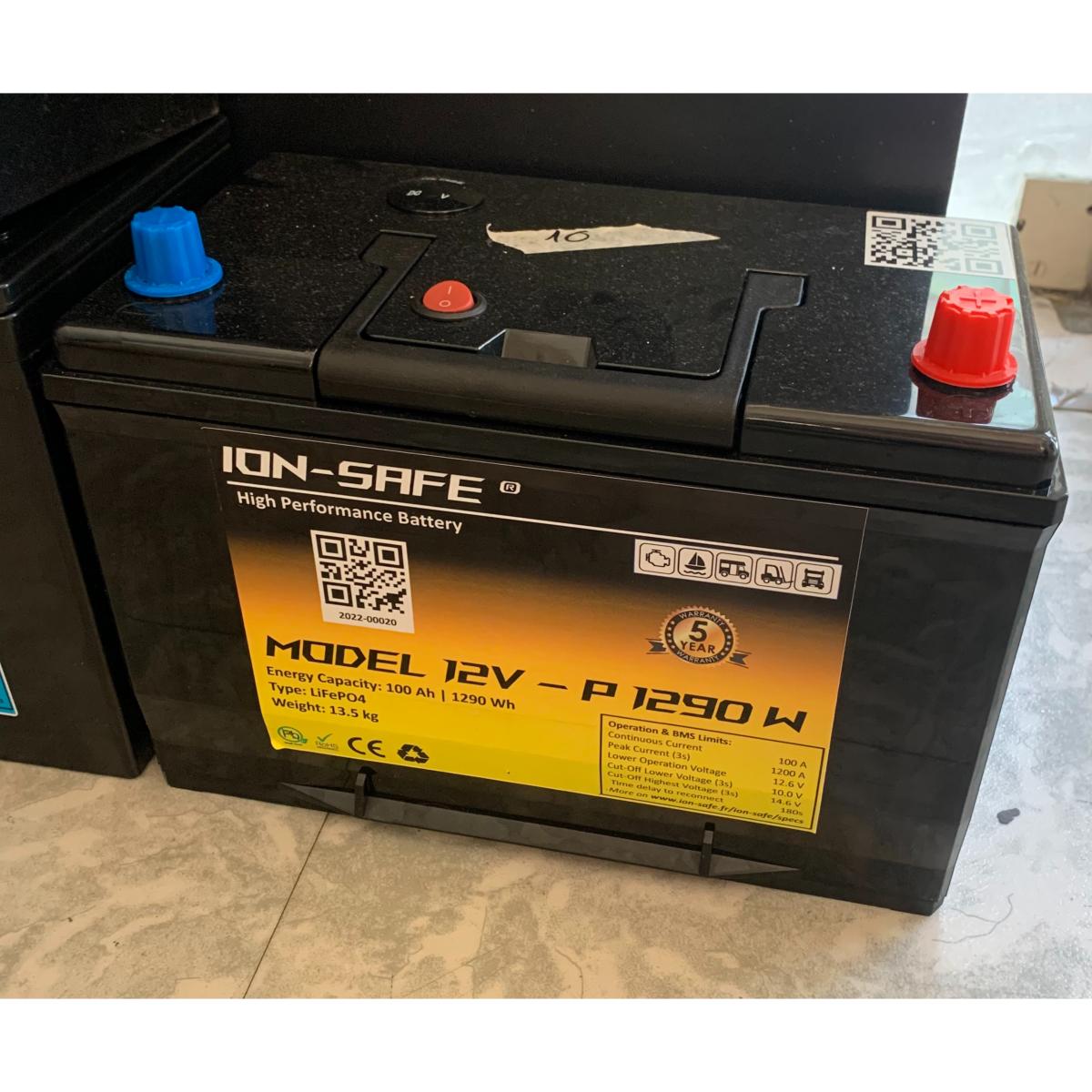 Batterie Lithium de Propulsion 12V - ION SAFE